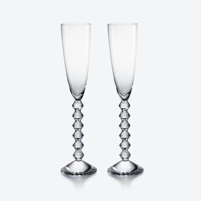 Baccarat Vega Champagne Flute Set of 2