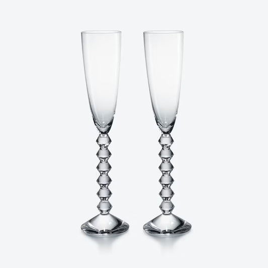 Baccarat Vega Champagne Flute Set of 2